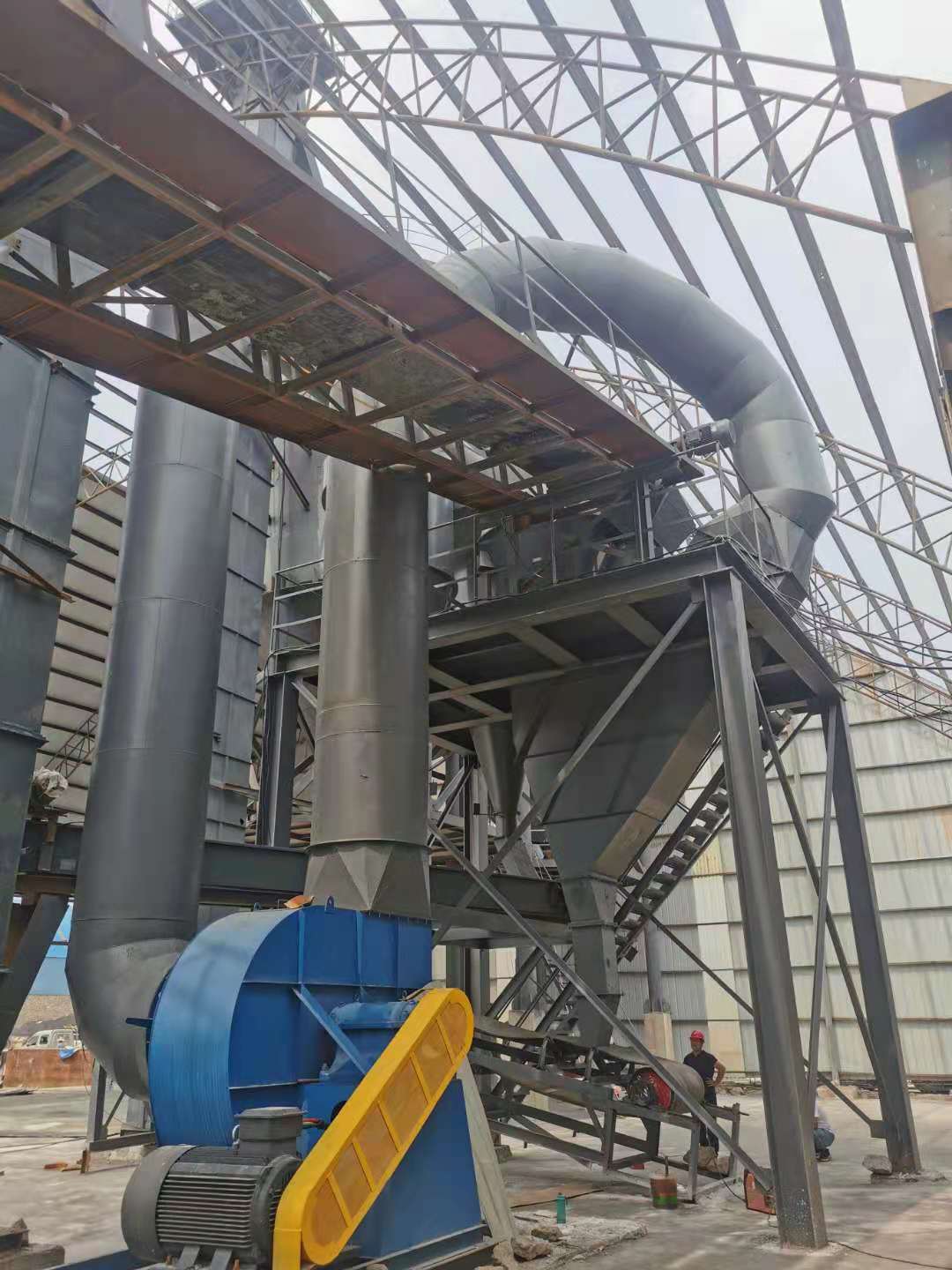 人工砂专用复合式脱粉机在徐